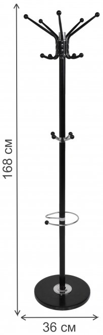Напольная вешалка Sonata черный