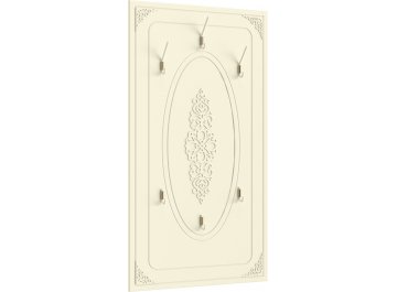 Вешалка настенная Ассоль АС-22 белое дерево