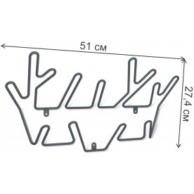 Настенная вешалка Sheffilton SHT-WH36
