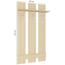 Настенная вешалка Вента-8