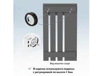 Настенная вешалка Эконом-стандарт