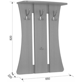 Настенная вешалка Уют-1