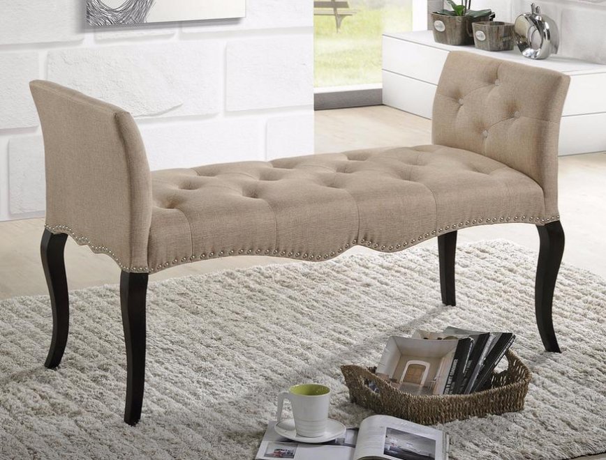 Банкетка Milly 5197 капучино / бежевая