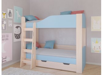Двухъярусная кровать Астра 2 с ящиком