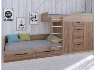 Двухъярусная кровать Астра 6