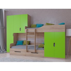 Двухъярусная кровать Лео