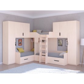 Двухъярусная кровать Трио/3