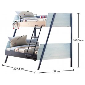 Двухъярусная кровать Trio