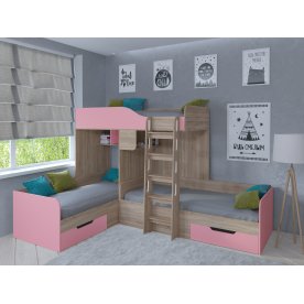 Двухъярусная кровать Трио