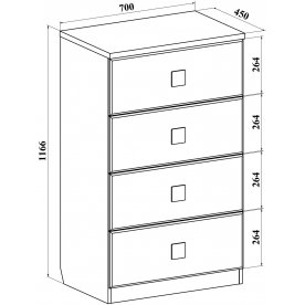 Комод Анастасия АН-10К