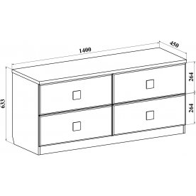 Комод Анастасия АН-11К