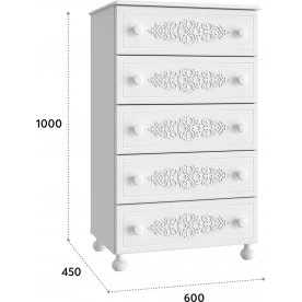 Комод Ассоль АС-62
