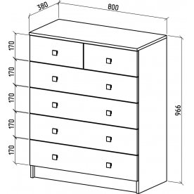 Комод Бостон-11