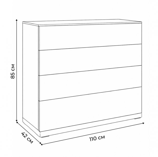 Комод C-102 мока