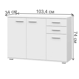 Комод Дотск КД-3