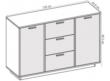 Комод Эго К-2 на подиуме