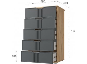 Комод Эмилия ЭЛ-18