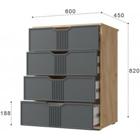 Комод Эмилия ЭЛ-19