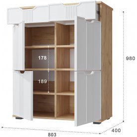 Комод Эмилия ЭЛ-20