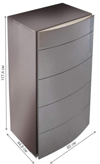 Комод Fabiana шоколад