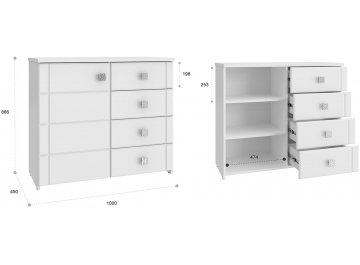 Комод Изабель ИЗ-52К