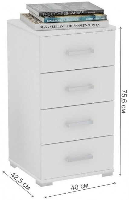 Комод КМД-444 белый