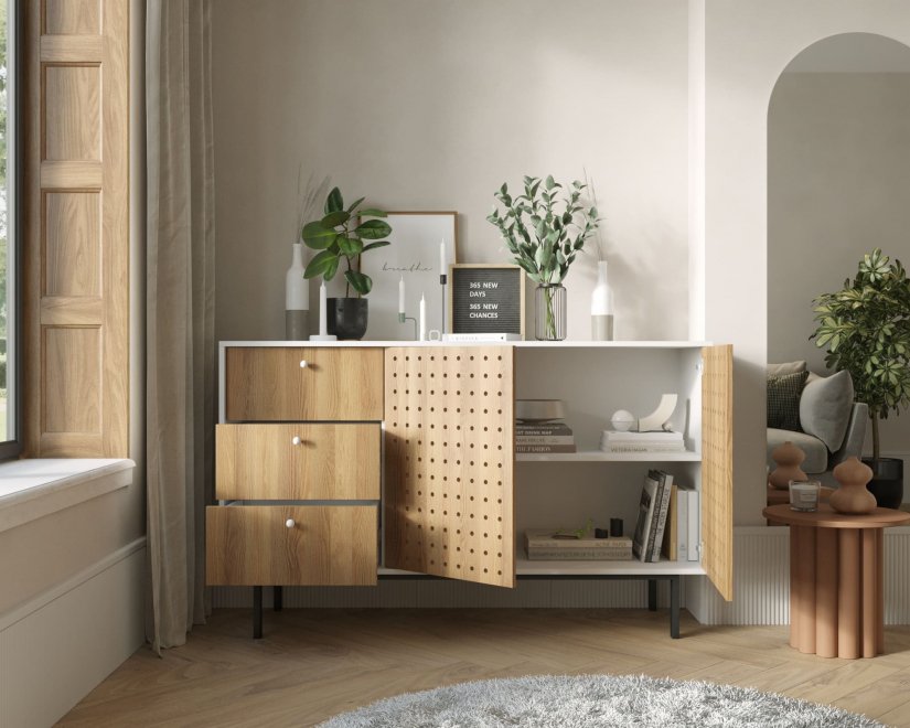 Комод Кото (KOTO) KT26 Белый