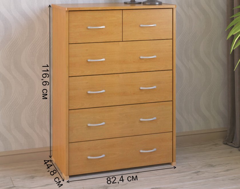 Комод КВ-52 груша