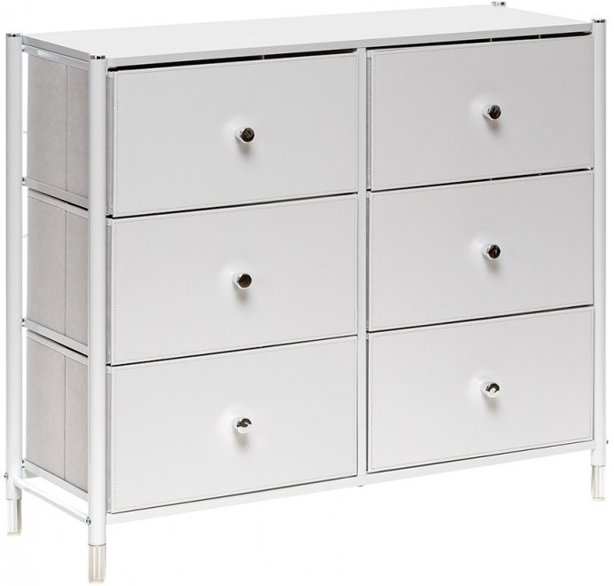 Комод Leset Нирита / Хайди 6 белый