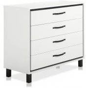 белый / черный