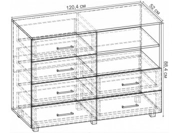 Комод Нега-2 К.035.1200-01