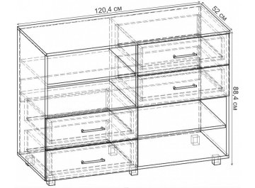 Комод Нега-9 К.042.1200-01