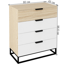 Комод Норд КМ01-800 Лофт