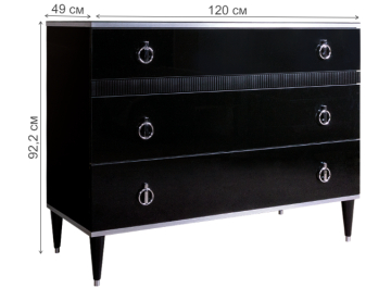 Комод Rimini Solo РМКМ-3S