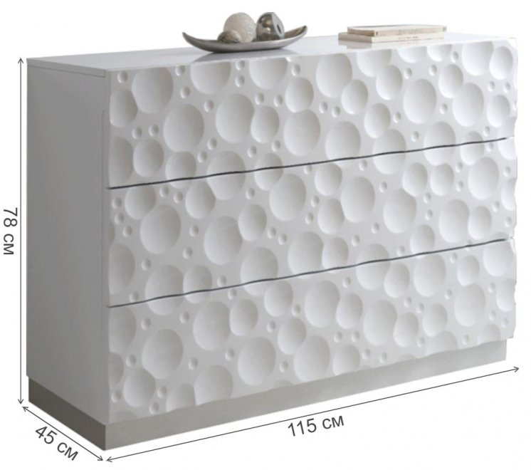 Комод С-150 белый