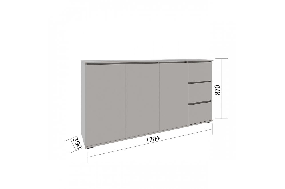 Комод Сура кашемир ЛДСП