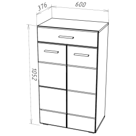 Комод Shine К-6