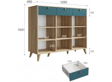 Комод Велламо ВО-05