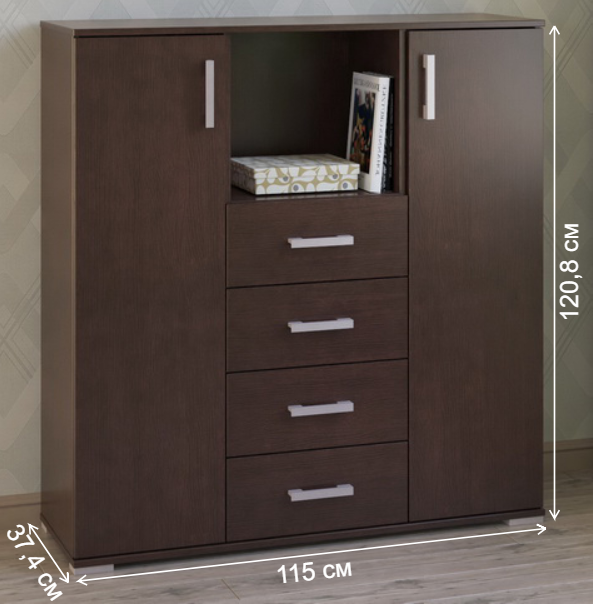 Комод Вента-66 венге