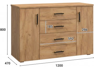 Комод Виктория ВИ-70