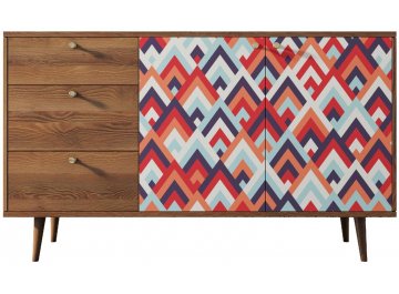 Комод Воаб орех / принт 2
