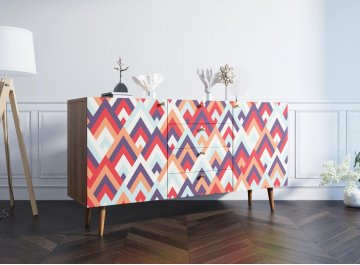 Комод Воаб орех / принт 2