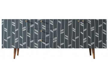 Комод Воаб орех / принт 18