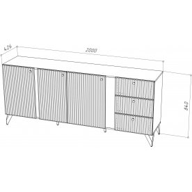 Комод Жан КД-1