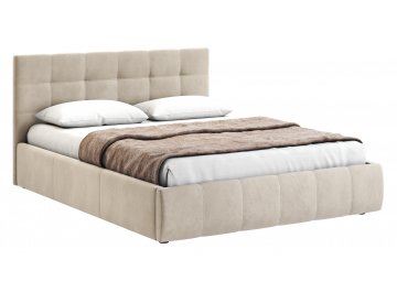 Кровать Афродита-2 велюр bingo mauve