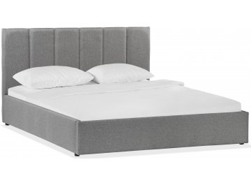 Двуспальная кровать Афродита-3 жёлтый велюр bingo yellow