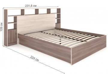 Двуспальная кровать Алина