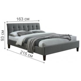 Двуспальная кровать Samara 2