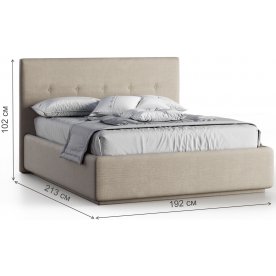 Двуспальная кровать Bianco IQ