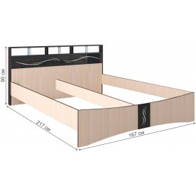 Двуспальная кровать Эрика